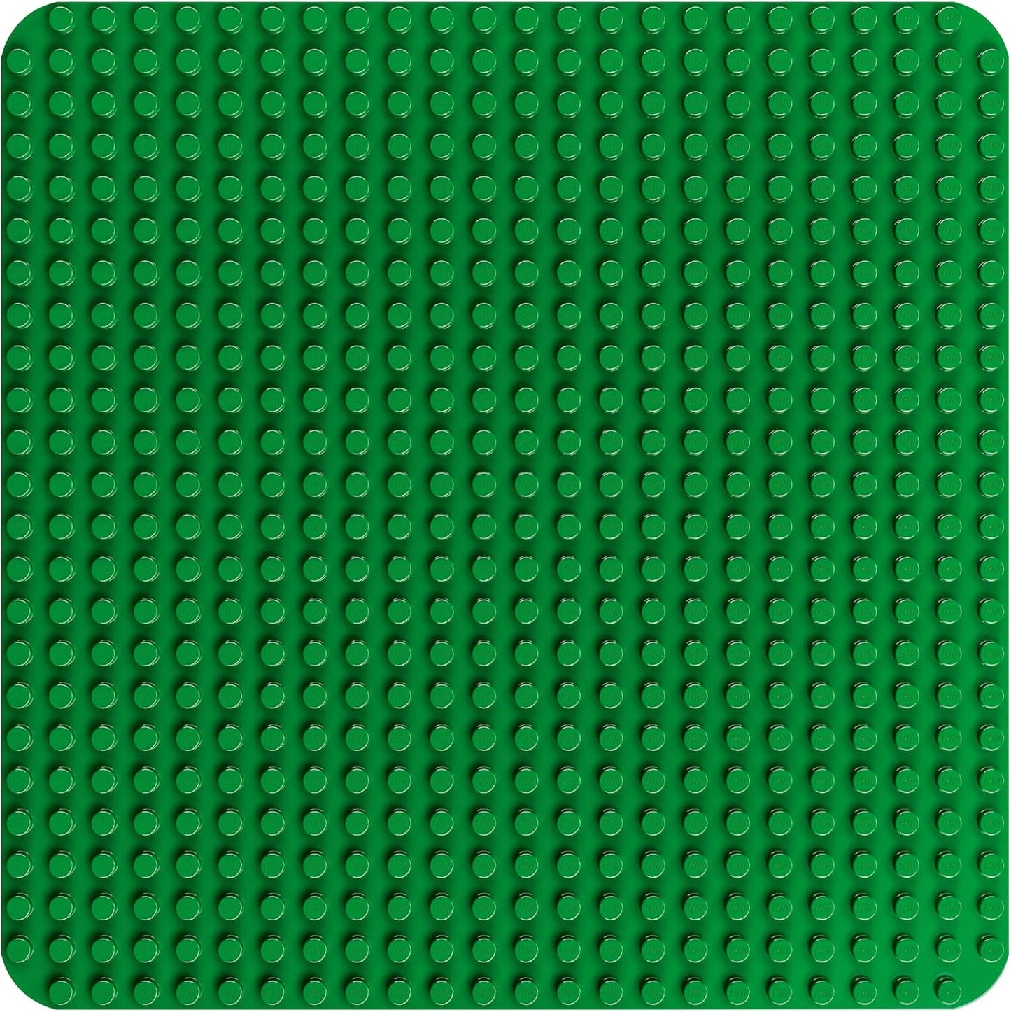 LEGO DUPLO Bauplatte in Grün, Bauspielzeug Für Kleinkinder Ab 18 Monaten, Zum Ausstellen Von Modellen, Lässt Vorschulkinder Kreativ Bauen Und Fantasievoll Spielen, Lernspielzeug 10460