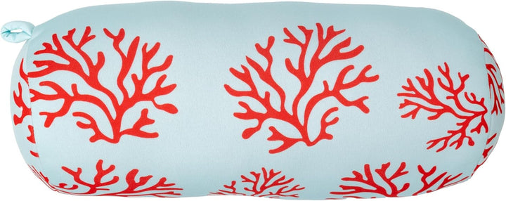 FISURA Pernă de plajă, Culoare gradient, 29 X 12 Cm, Pernă de relaxare, Roz, Pernă de călătorie originală, Pernă de camping din poliester, Demontată