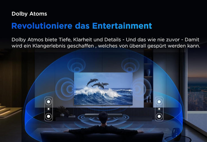TCL Soundbar S45HE, 2.0-Kanäle, Dolby Atmos All-In-One