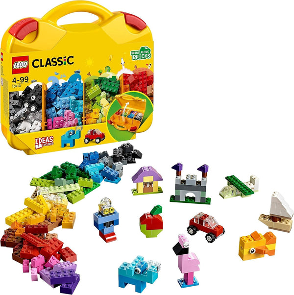 LEGO 10713 Classic Brick Starter Set - Sortarea culorilor cu cutie de depozitare, cadou creativ, jucărie pentru copii pentru fete și băieți de la 4 ani