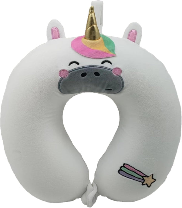 Pernă de călătorie Puckator din spumă de memorie Relaxeazzz - Astra The Unicorn