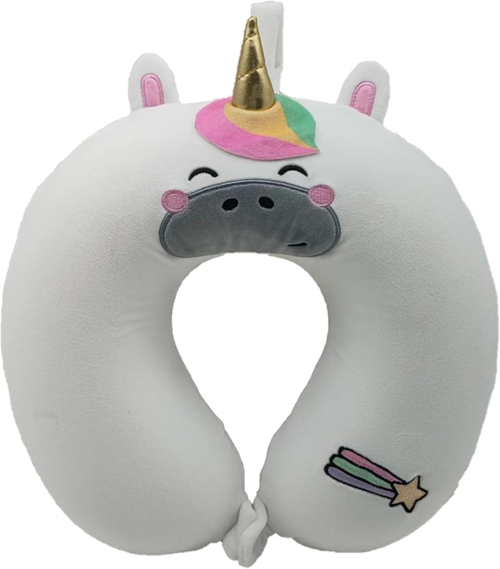 Pernă de călătorie Puckator din spumă de memorie Relaxeazzz - Astra The Unicorn