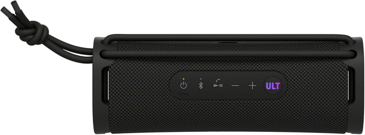Sony ULT Field 1 - Difuzor Bluetooth portabil fără fir cu sunet ULT Power, bas puternic, IP67, rezistent la apă, praf, șocuri, baterie 12H, calitate clară a vorbirii, în aer liber - negru
