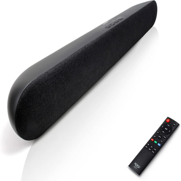 XORO Stereo Fernsehlautsprecher Soundbar HSB 70 Mit Bluetooth, 60 Watt Ausgangsleistung, AV IN, HDMI ARC, USB 2.0 Mediaplayer, Inkl. Wandhalterung, Ir-Fernbedienung