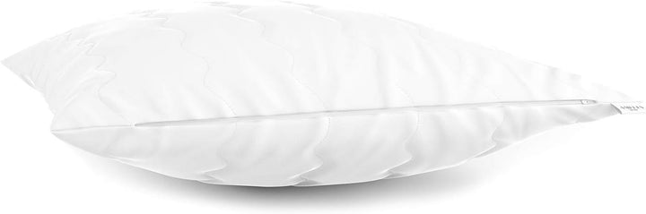 Ameliahome pernă 40X60 cm cu fermoar Quilting alb Reve