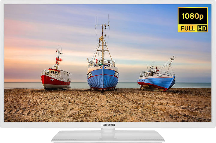 Telefunken XH32N750M Fernseher 32 Zoll Hd-Ready LED TV Mit 80 Cm Bildschirmdiagonale Und Integriertem Triple-Tuner, Schwarz