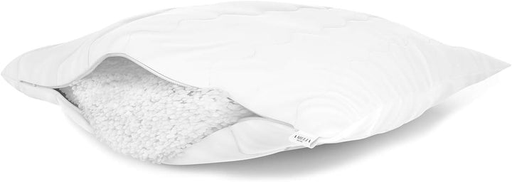 Ameliahome pernă 40X60 cm cu fermoar Quilting alb Reve
