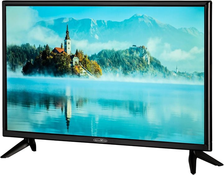 Reflexion Led24Ibt Smart-Tv 24 Zoll Mit Soundbar, Full-Hd, WLAN, Bluetooth, HDMI, USB, CI+, 12V-Kfz-Adapter – Ideal Für Wohnmobile, Wohnwagen, Camper & Boote – Inkl. Fernbedienung