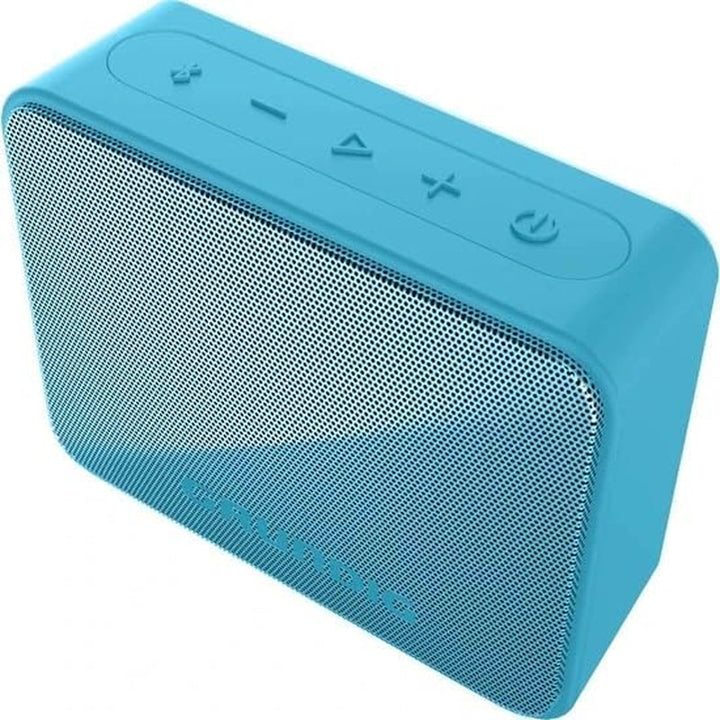 GRUNDIG Solo+ Blue Difuzor Bluetooth, cutie de sunet, 3,5 W putere RMS, rază de acțiune de 30 de metri, mai mult de 20 de ore de redare, Bluetooth 5.3, carcasă rezistentă la stropi (IPX5), negru