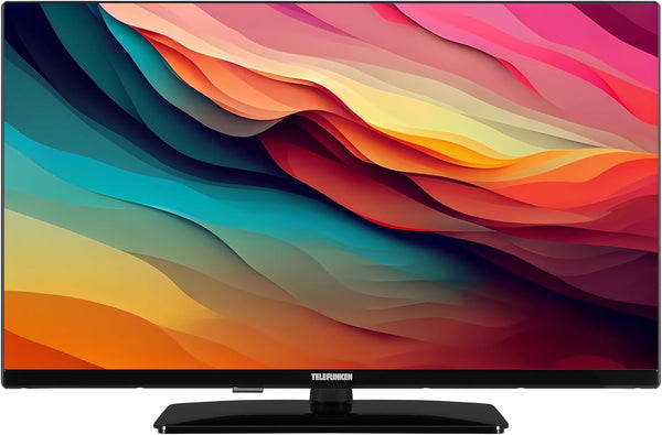 Telefunken XH32N750M Fernseher 32 Zoll Hd-Ready LED TV Mit 80 Cm Bildschirmdiagonale Und Integriertem Triple-Tuner, Schwarz