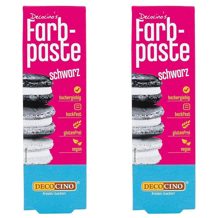 DECOCINO Colour Paste, 20 grame, ideal pentru colorarea prăjiturilor, fondantului și cremelor - fără azot și fără gluten
