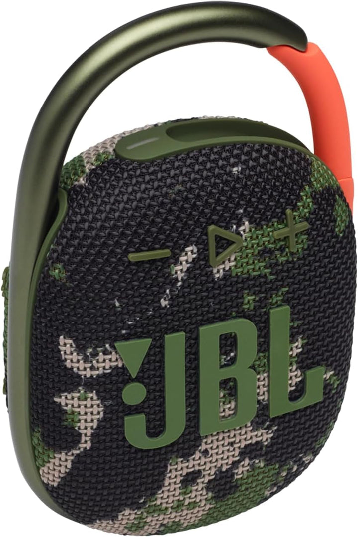 Difuzor Bluetooth JBL CLIP 4 - Negru - Cutie de muzică portabilă, rezistentă la apă, cu carabină practică - până la 10 ore de streaming muzical wireless
