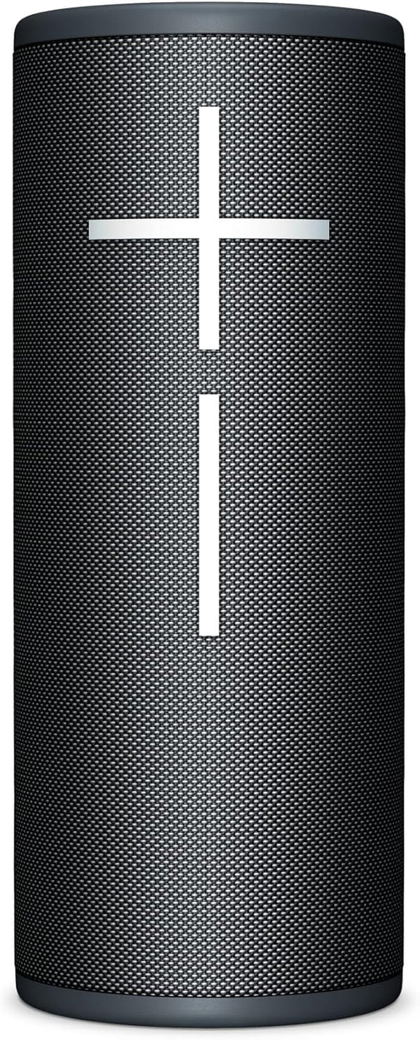 Ultimate Ears Boom 4 - Difuzor Bluetooth portabil, rezistent la apă, plutitor, cu sunet puternic, intens, clar la 360 de grade, baterie reîncărcabilă de 15 ore și rază de acțiune de 45 m - negru