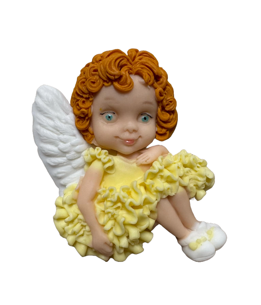 Edible sugar decoration, Angel