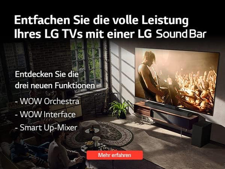 LG DSC9S 3.1.3 Soundbar (400W) Mit Kabellosem Subwoofer (Dolby Atmos, HDMI, Bluetooth), Schwarz [Modelljahr 2023]