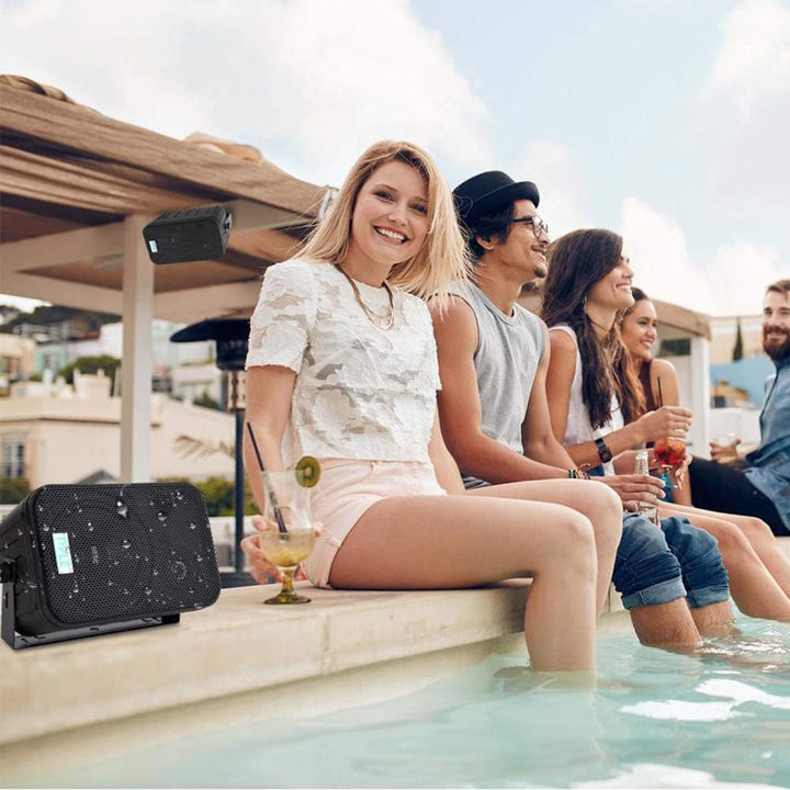 Pyle Outdoor Lautsprecher, Wandlautsprecher – Outdoor Speaker – Wasserdichte Box Outdoor & Indoor 400 Watt, Einfache Installation Als Outdoor Box & Musikbox Innen, Robuste 2Er Set Lautsprecher Boxen