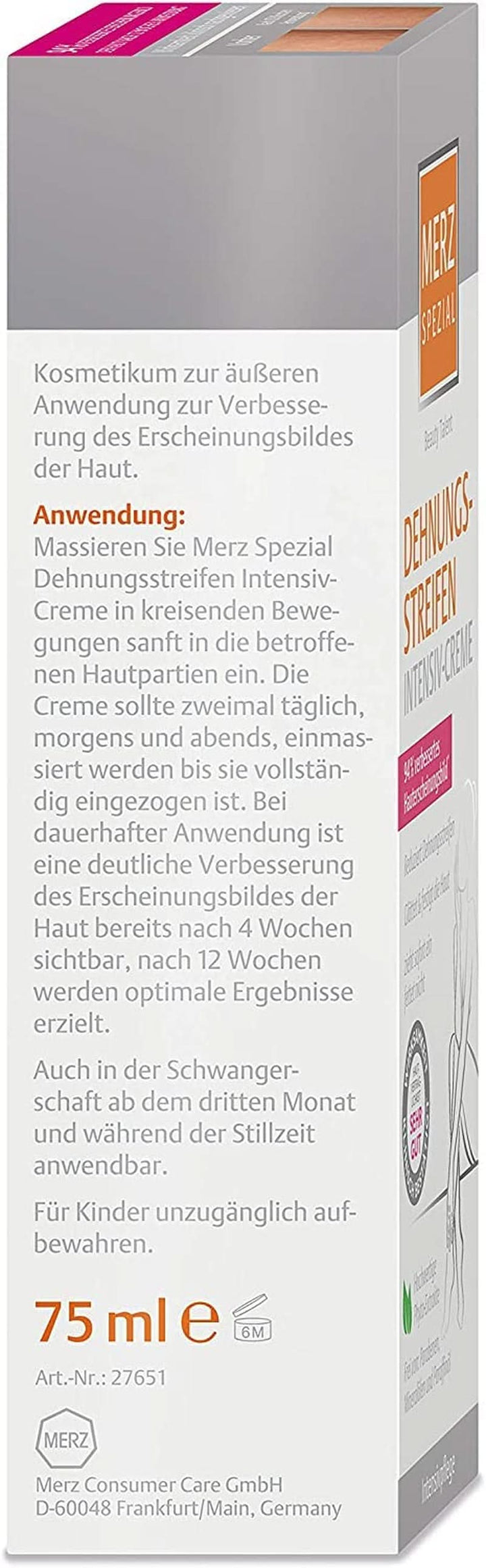 Merz Spezial, Crema intensiva pentru vergeturi, 75 ml