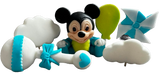 Set 6 decoratiuni comestibile din zahar, Mickey Mouse - Naty Shop 