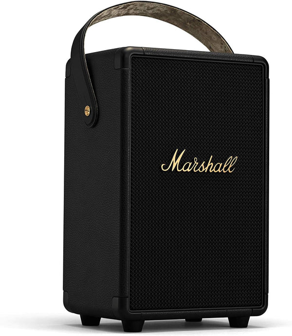 Marshall Tufton În aer liber portabil Bluetooth Party Speaker, IPX2 rezistent la apă - negru și alamă