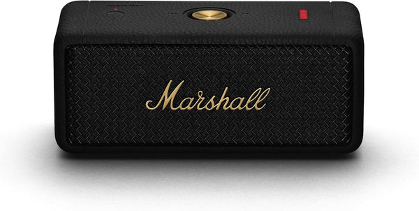 Marshall Emberton II Difuzor portabil Bluetooth, fără fir, rezistent la apă - negru și alamă