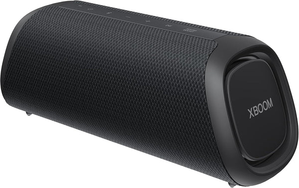 LG XBOOM Go DXG7, Difuzor Bluetooth portabil (40 wați, Google Assistant, Siri, iluminare), negru