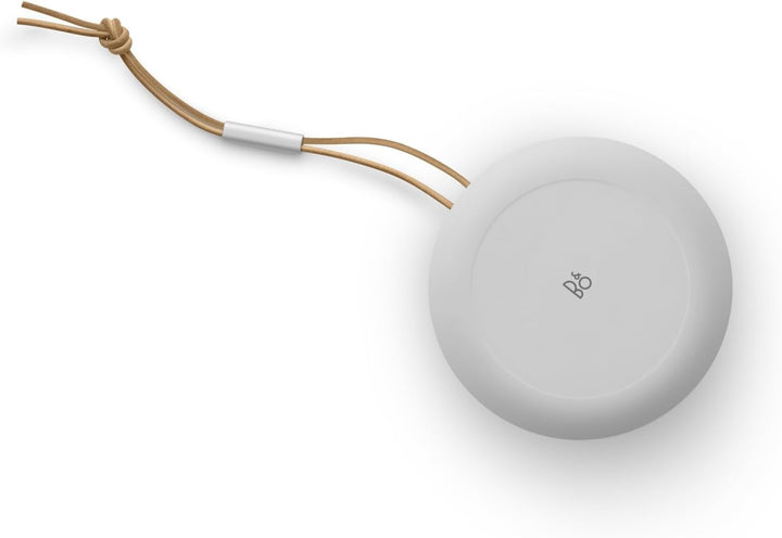 Bang & Olufsen Beosound A1 (generația a 2-a) - Difuzor Bluetooth portabil fără fir, rezistent la apă IP67, cu sunet la 360 de grade, asistent vocal Alexa și difuzor, durată de viață a bateriei 18 H - Grey Mist