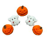 Set of 5 edible sugar decorations, Autumn