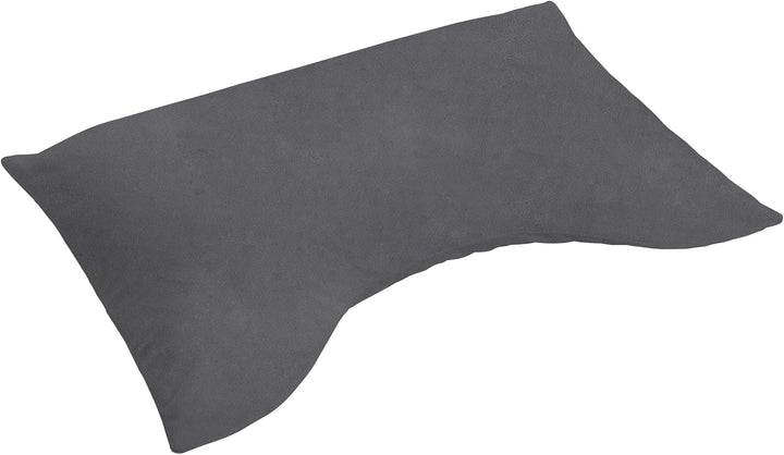 Traumnacht Exklusiv pernă de dormit specială cu spumă visco-elastică, 40 X 60 cm, gri, certificată Oeko-Tex, produsă în conformitate cu standardul de calitate german