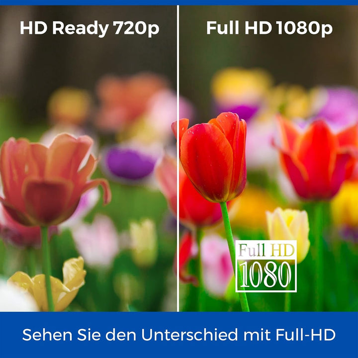 Cello C2224SH 22" Full HD LED TV Mit Rahmenlos Triple Tuner (DVB-C/-S2/-T2) Pitch Perfect Sound Ideal Für Kleine Räume [2024]