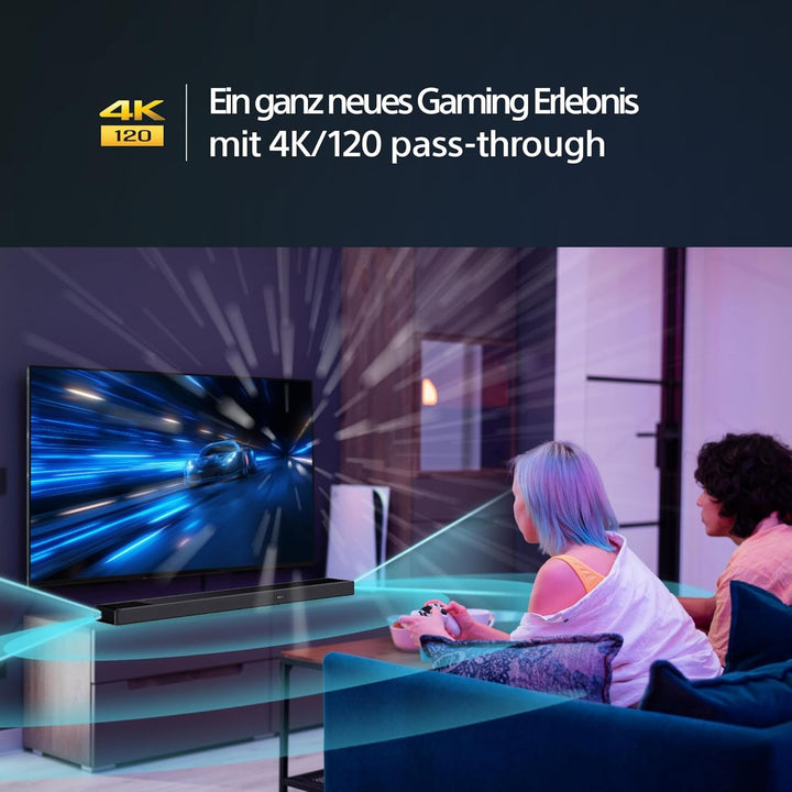 Sony HT-A3000 3.1 Ch Dolby Atmos Soundbar Für TV, Mit Eingebautem Subwoofer, 360 Spatial Sound Mapping , Funktioniert Mit Alexa Und Google Assistant