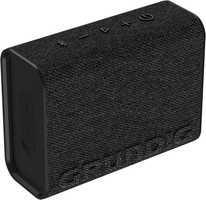 GRUNDIG Solo 2 Difuzor Bluetooth, 4,3 W RMS, Bluetooth V5.3, Raza de acțiune de până la 30 m, Autonomie de până la 18+ ore, Funcție Powerbank, Funcție mâini libere, Carcasă rezistentă la stropire, Negru