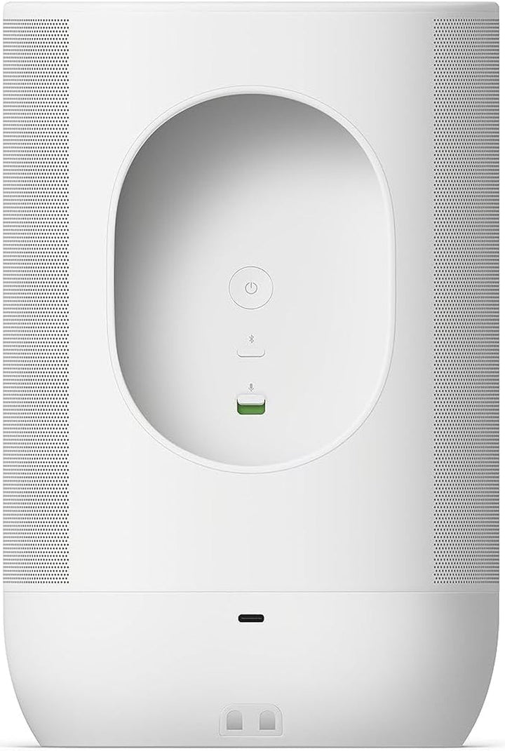 Sonos Move 2 | Difuzor WLAN portabil cu WLAN, Bluetooth, compatibil cu Amazon Alexa, autonomie de cel puțin 24 de ore și stație de încărcare wireless - Alb