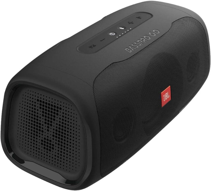 JBL BASSPRO Go - 2 în 1: Subwoofer activ pentru mașină și difuzor de petrecere Bluetooth de 200 Watt într-unul singur - poate fi utilizat în mașină și lângă ea, negru