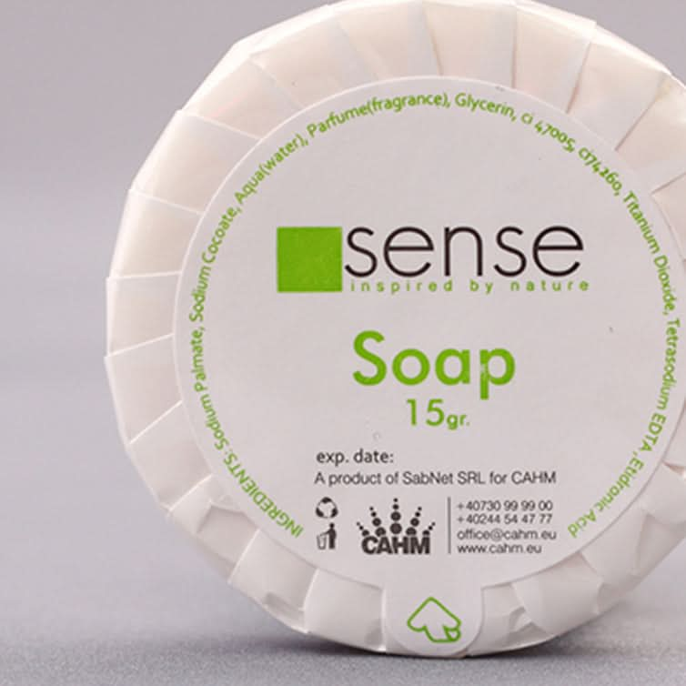 Sapun hotelier Sense – 15 g, 500 bucati