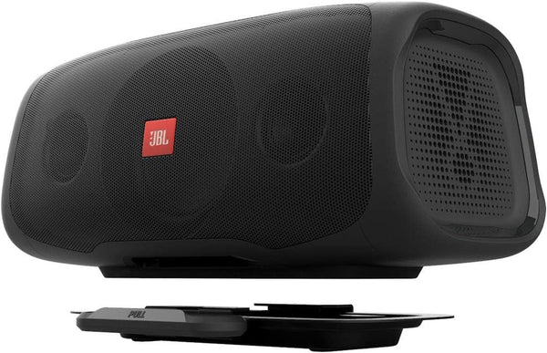 JBL BASSPRO Go - 2 în 1: Subwoofer activ pentru mașină și difuzor de petrecere Bluetooth de 200 Watt într-unul singur - poate fi utilizat în mașină și lângă ea, negru