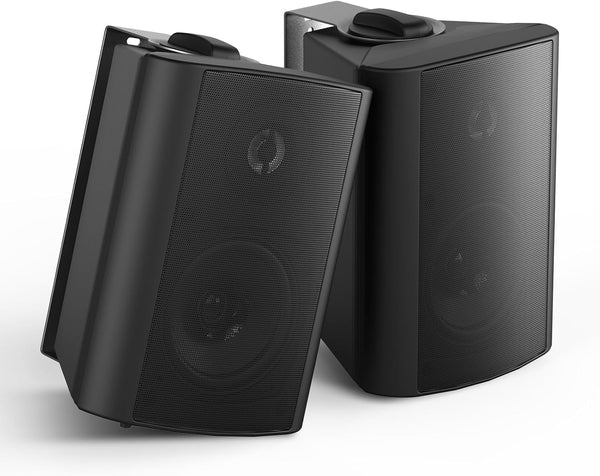 Herdio 4 Zoll Wasserdicht Außenlautsprecher Outdoor-Lautsprecher Für Garten, Terrasse, Restaurant,Kompatibel Mit Bluetooth (200 Watt)