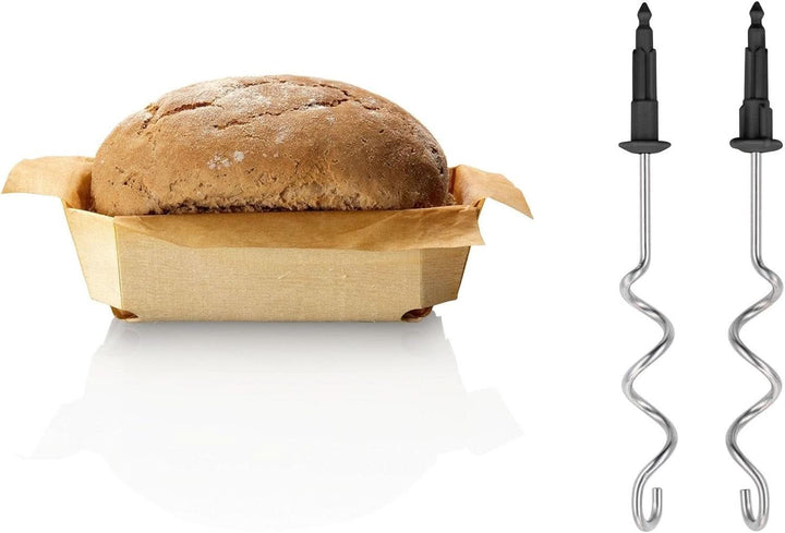 Bosch Handrührer Styline MFQ4835DE, 2X2 Rührbesen, 2 Edelstahl-Knethaken, Spülmaschinengeeignet, 575 W, Weiß
