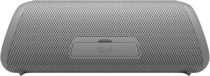 LG XBOOM Go DXG7, Difuzor Bluetooth portabil (40 wați, Google Assistant, Siri, iluminare), gri