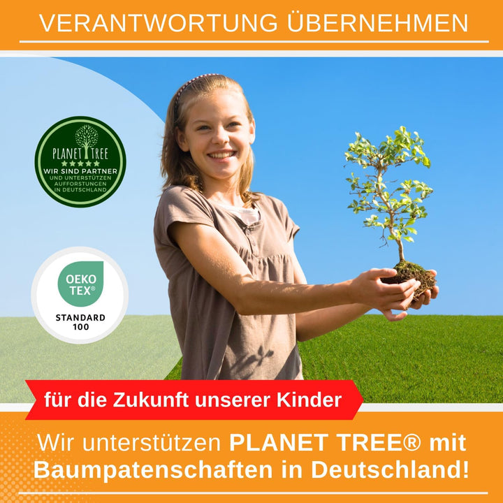 Aminata Kids Weltraum Bettwäsche Kinder 100X135 Cm 40X60 Cm - Kinderbettwäsche Weltall-Motiv - Jungen Rakete Baumwolle Reißverschluss Blau
