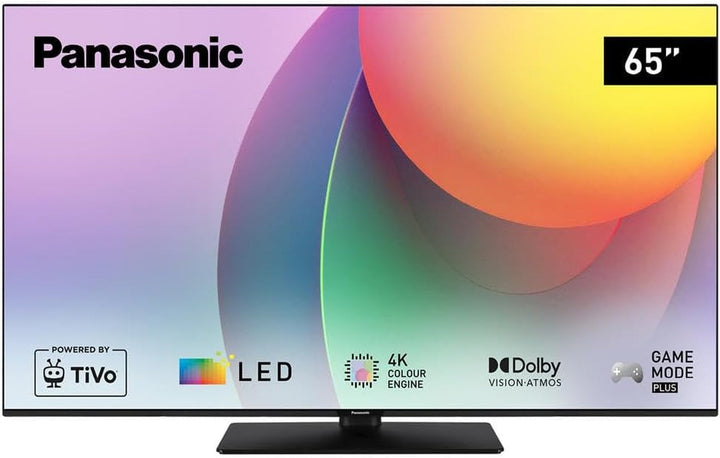 Panasonic TB-43W60AEZ, W60 Serie 43 Zoll 4K Ultra HD LED Smart TV, 2024, Tivo, 4K-Farbengine, Dolby Vision & Atmos, Game Mode Plus, Für EIN Außergewöhnliches Visuelles Erlebnis