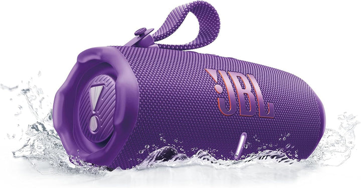JBL Charge 6, Difuzor Bluetooth portabil, 28 ore autonomie, IP68 rezistent la apă, praf și șocuri, sunet Pro cu AI Sound Boost, Auracast Multi-Speaker, negru