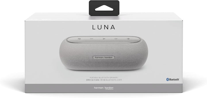 Difuzor Bluetooth Harman Kardon Luna în gri - Difuzor Bluetooth portabil, rezistent la apă - Autonomie de până la 12 ore
