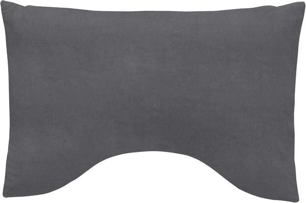 Traumnacht Exklusiv pernă de dormit specială cu spumă visco-elastică, 40 X 60 cm, gri, certificată Oeko-Tex, produsă în conformitate cu standardul de calitate german