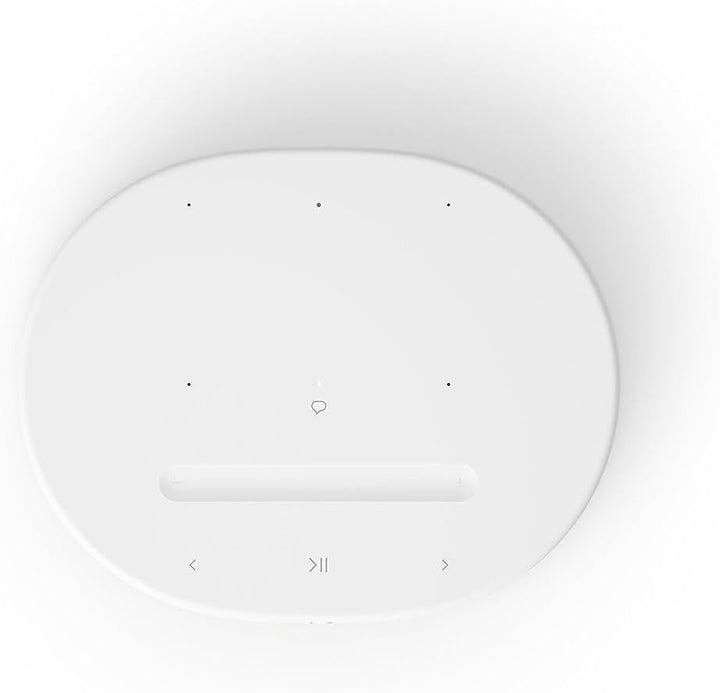 Sonos Move 2 | Difuzor WLAN portabil cu WLAN, Bluetooth, compatibil cu Amazon Alexa, autonomie de cel puțin 24 de ore și stație de încărcare wireless - Alb