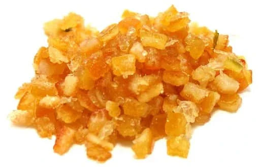 Candied orange cubes, 1 kg, bulk