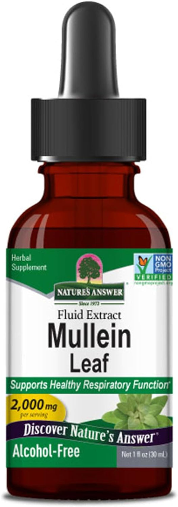 Extract de frunze de mullein, 30 ml, fără alcool