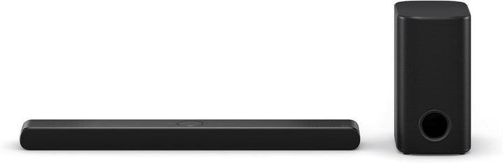 LG DS77TY 3.1.3 Dolby Atmos Soundbar (400W) Mit Kabellosem Subwoofer (Earc, HDMI, Optisch, Bluetooth) [2024], Schwarz