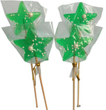 Decoratiune isomalt, verde, 1 bucata - Nati Shop