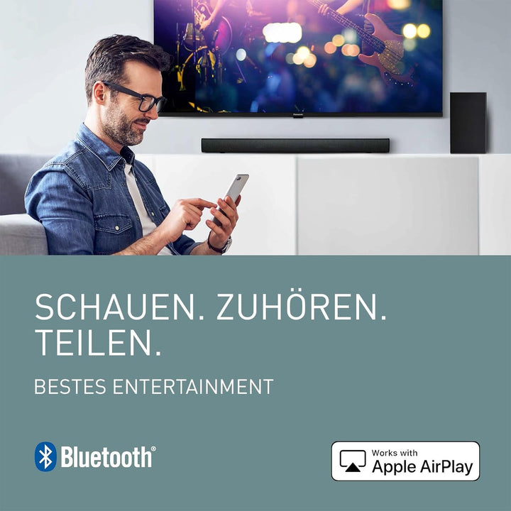 Panasonic TV-50W80AEZ, W80 Serie 50 Zoll 4K Ultra HD LED Smart TV, 2024, Fire TV, Dolby Vision & Atmos, Game Mode Plus, Alexa Sprachsteuerung, Airplay, Schwarz