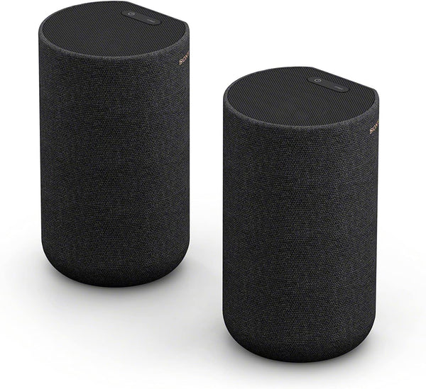 Difuzoare spate duble fără fir Sony SA-RS5 cu baterie reîncărcabilă încorporată (180 W putere totală), negru